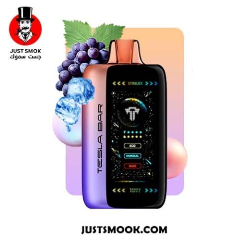 Tesla Bar 40000 Puffs Grape Ice
