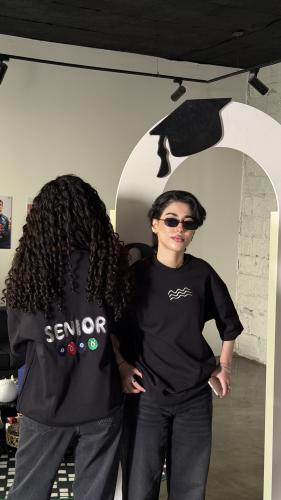 2026 Senior T-shirt black