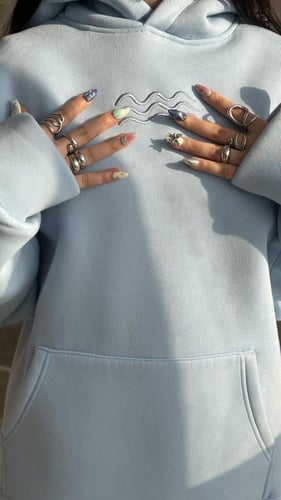 هودي سماوي -Over Size -