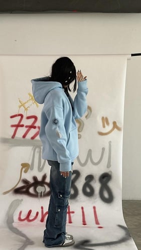 هودي سماوي -Over Size -