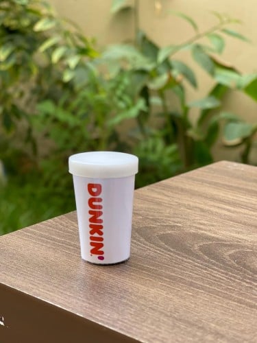 كوب دانكن ابيض