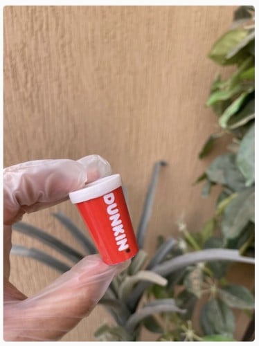 كوب دانكن برتقالي