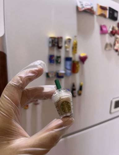 كوب ستاربكس بالكريمة