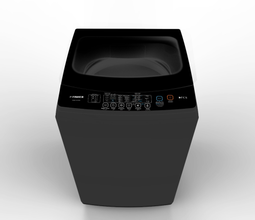 غسالة فيشر علوية 10ك فضى