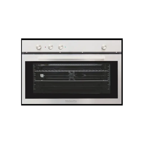 شواية كتشن برو 90 سم غاز ايطالى تشغيل فوق وتحت معا