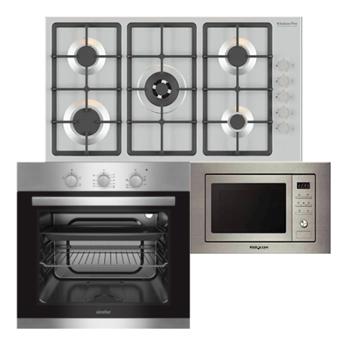 باكدج شواية سيمفر تركى مع سطح كتشن برو مع ميكرويف...