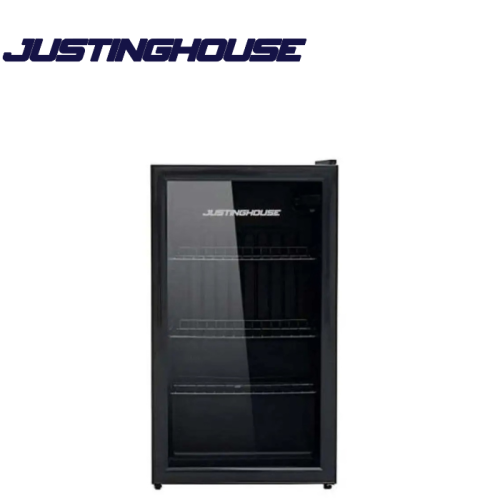 ثلاجة جستنجهاوس 3 قدم زجاج 88 لتر