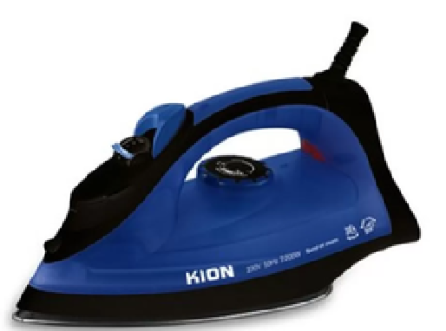 كاوية كيون بخار 2200 وات قاعدة سيراميك ازرق