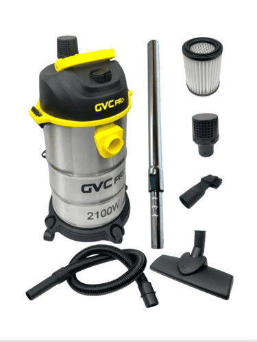 مكنسة جى فى سى برو 20 لتر 2100 وات استيل