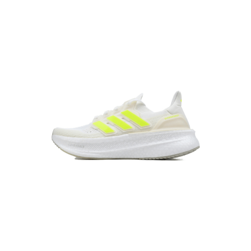 Adidas Ultra Boost 5 – Cloud White x Lucid Lemon x Off-White | Unisex Running Shoes