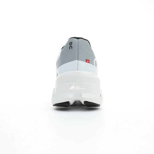 On Cloudmonster White Sneakers