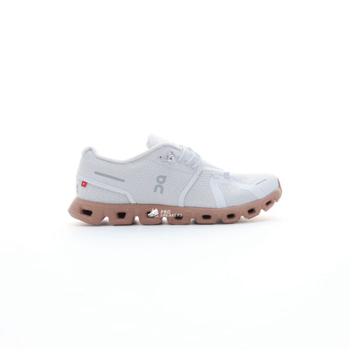 On Cloud 5 White Clay Lightweight Swiss Shoes