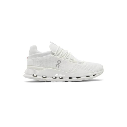 On Cloudnova All White Sneakers