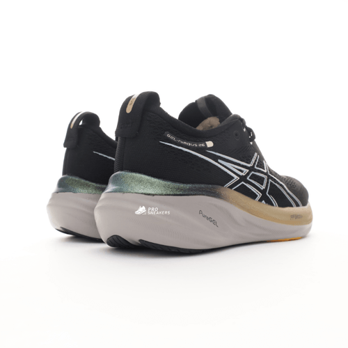 ASICS GEL-Nimbus 26 Black Grey Gold