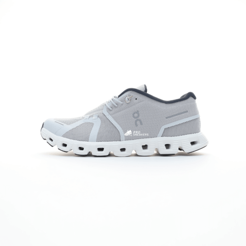 On Running Cloud 5 Glacier White Lightweight Shoes
