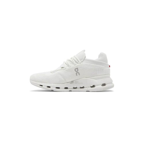 On Cloudnova All White Sneakers