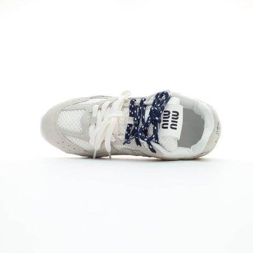 New Balance X Miu Miu 530 SL suede and mesh sneake...