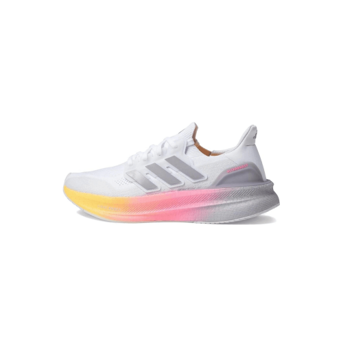 Adidas Ultra Boost 5 – White x Lucid Pink | Unisex Running Shoes