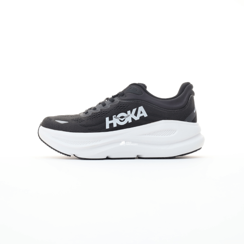HOKA Bondi 9 Black White Running Shoes