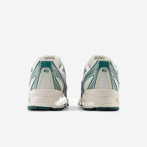 New Balance 740 White Marsh Green Sneakers