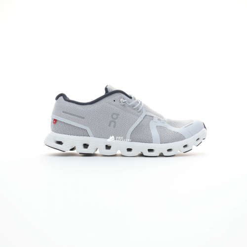On Running Cloud 5 Glacier White Lightweight Shoes