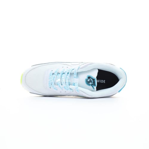 Nike Air Max 90 White Blue Fury Volt