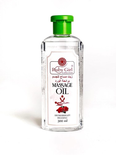 Original rose massage oil from Ruby Girl 300 ml