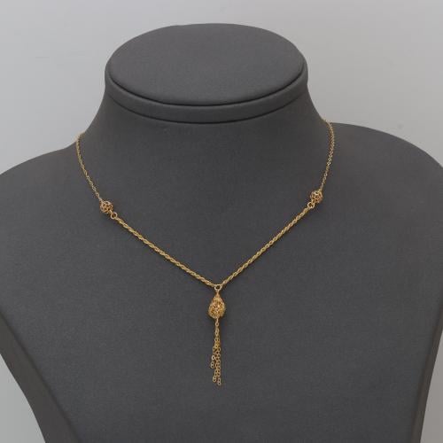 عقد ذهب مميز عيار 21