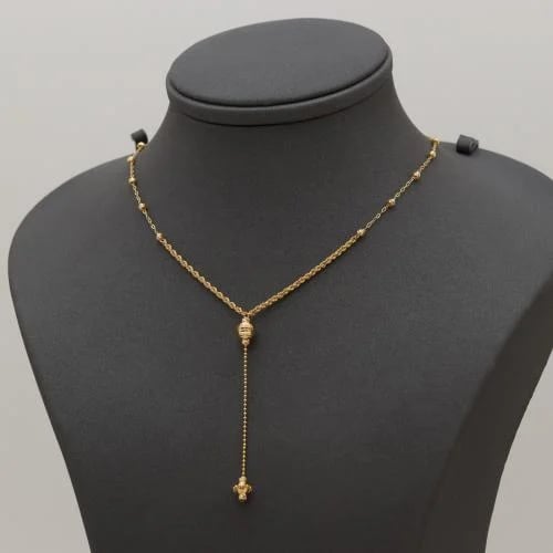 عقد ذهب أنيق عيار 21
