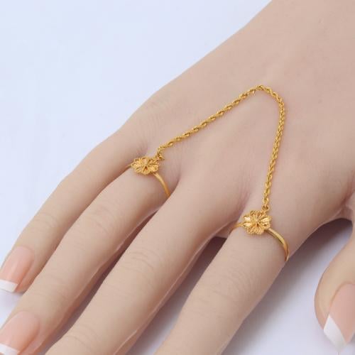 خواتم ذهب أوتار عيار 21
