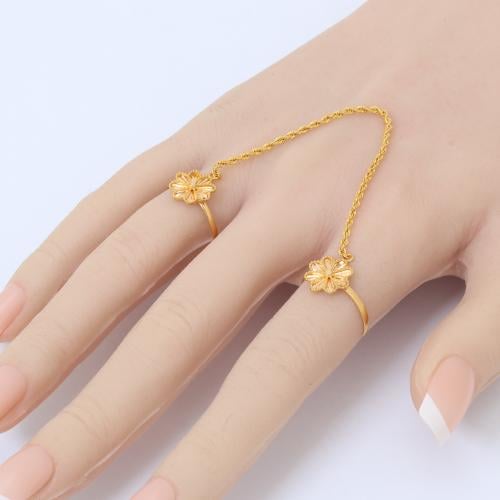 خاتم ذهب أوتار فاخر عيار 21