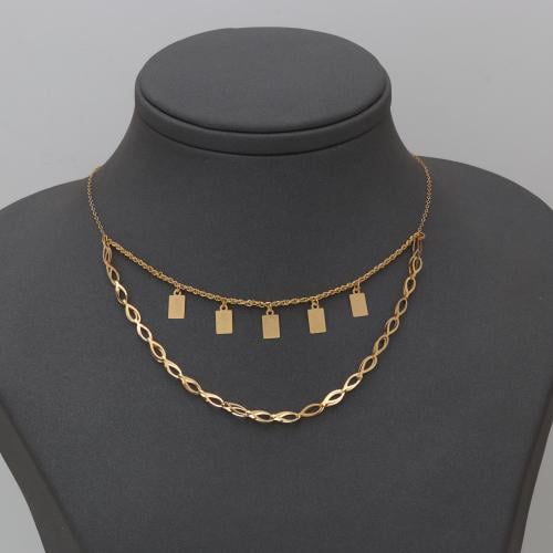 عقد ذهب دورين عيار 21