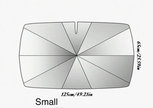 مظلة سيارة أنيقة وعملية تحمي من الشمس والمطر، سهلة...
