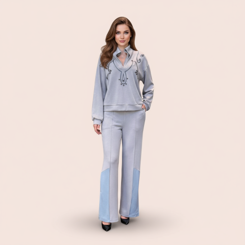 Gizia طقم بدله رياضي أنيق