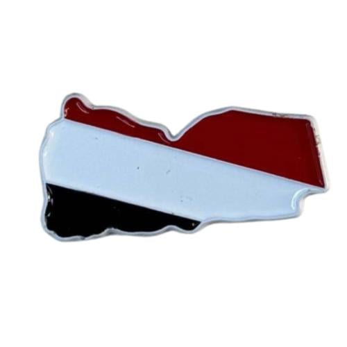 ستيكر معدني - علم اليمن