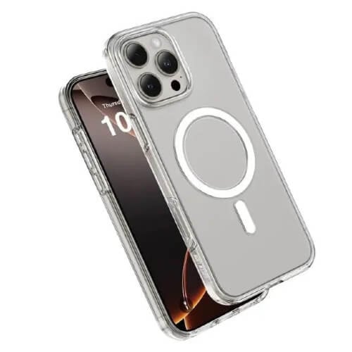 كفر ايفون شفاف ضد الاصفرار