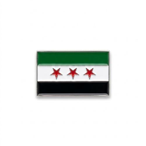 ملصق جوال معدني علم سوريا