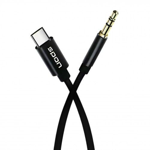 وصلة مخرج aux منفذ تايب سي بطول 1 متر