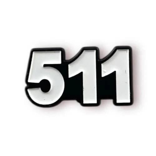 ستيكر معدني بشعار 511 – رمز قبيلة العتيبي ⚔️