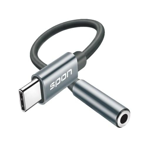 محول سماعة تايب سي aux إلى type- c