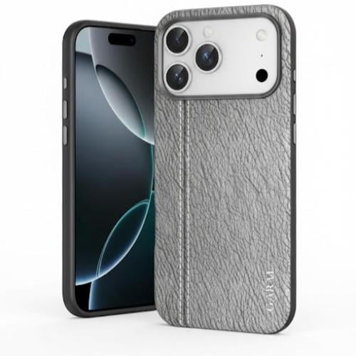 كفر جلد قرم الفاخر لهاتف iPhone 17 – حماية أنيقة