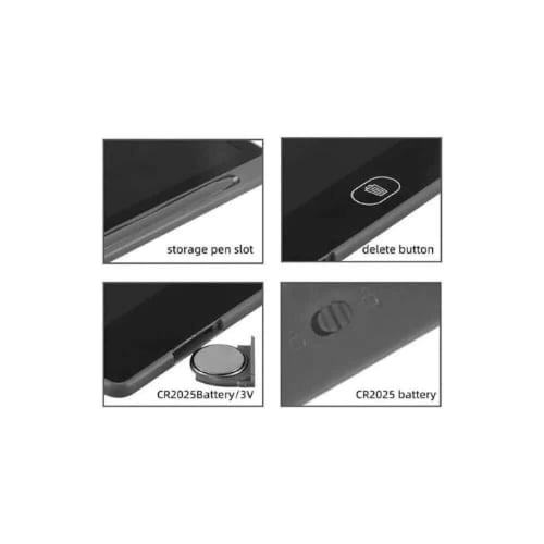 لوح كتابة إلكتروني LCD ملون بحجم 8.5 بوصة