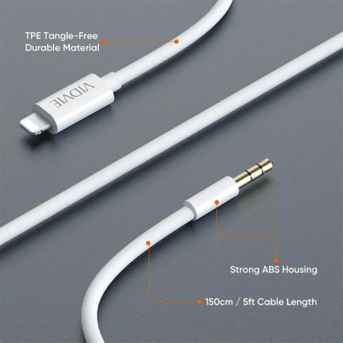 وصلة سماعة ايفون aux