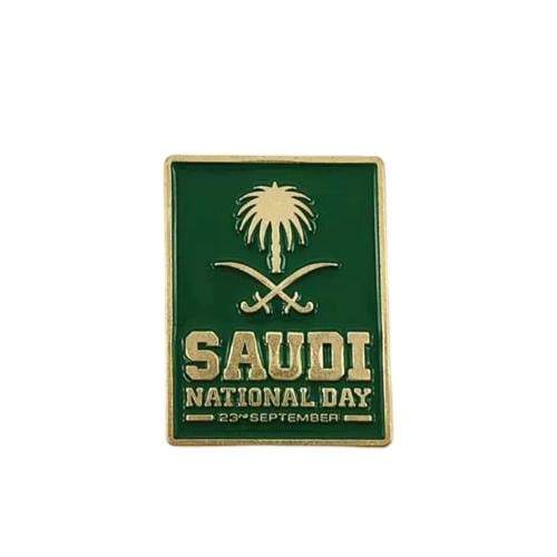 ملصق معدني Saudi