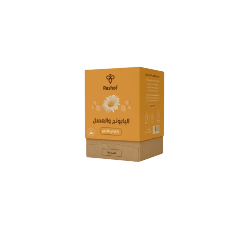 Chamomile and honey tea with green tea