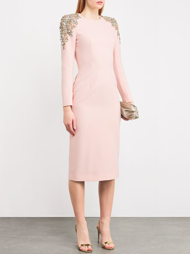 فستان ميدي بكرستال