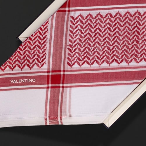 شماغ فالنتينو VALENTION احمر اطالي 2024