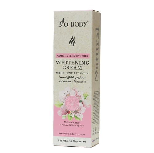كريم تبييض المناطق الحساسه من BIO BODY بتقنية كوري...