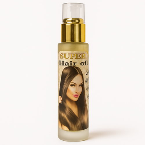 زيت الشعر المغربي الفاخر Super Hair Oil لتطويل وتن...