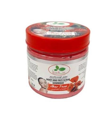 مقشر الوجه والجسم بالعكر الفاسي – توحيد وتنعيم الب...